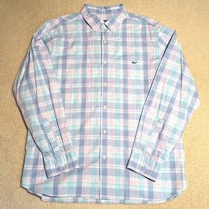 Vineyard Vines Plaid Button Down